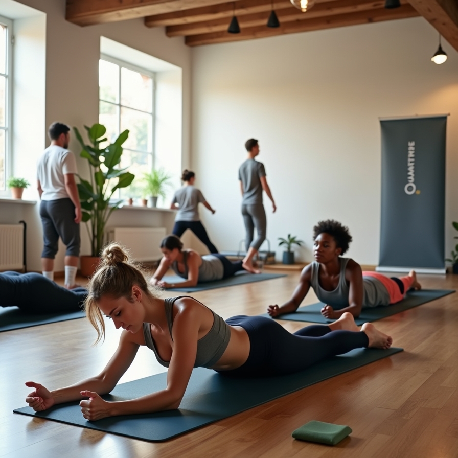 Pilates Class at Quantorise