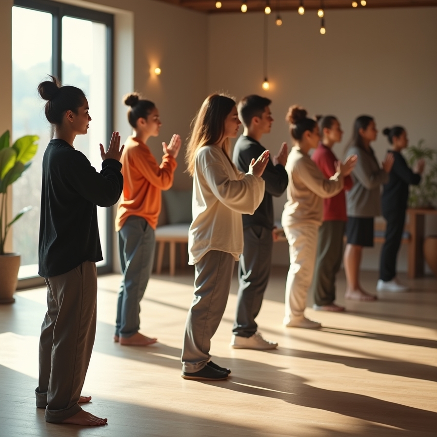 Tai Chi Practice at Quantorise